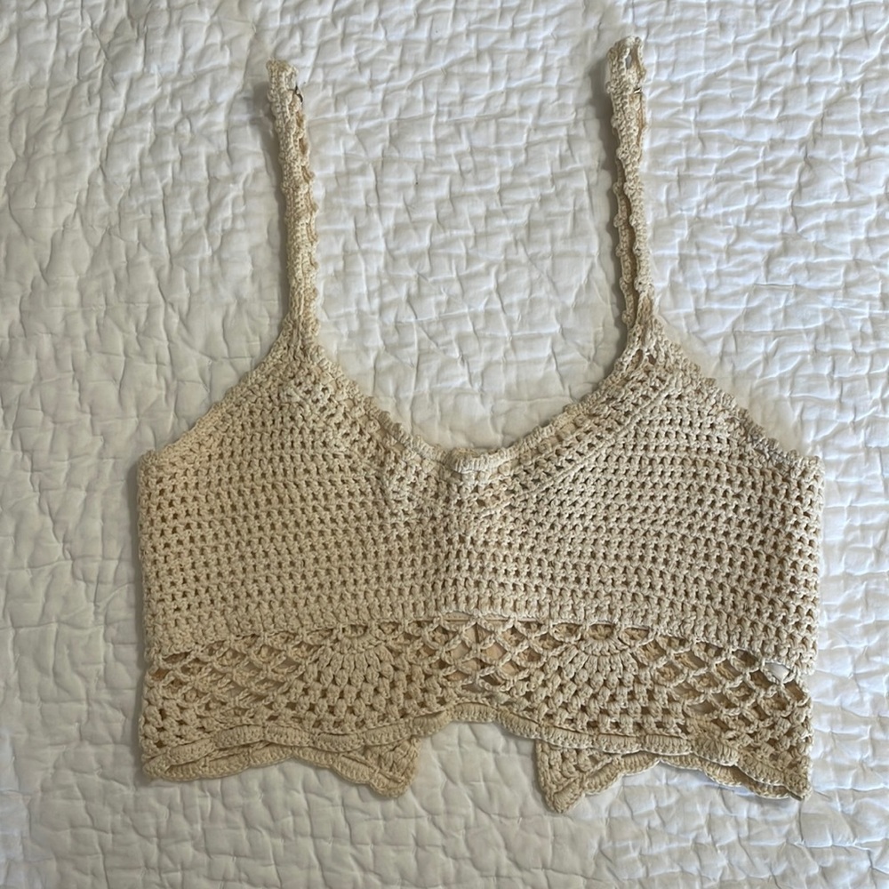 Lulus Crochet Crop Top